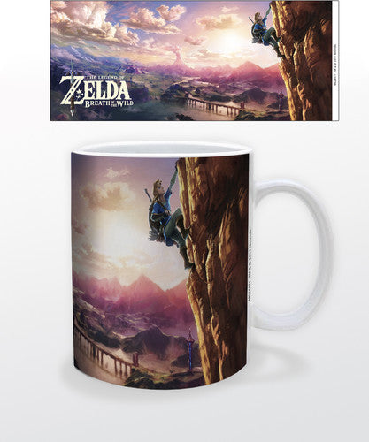 Zelda Botw The Climb 11 Oz Mug - Zelda Botw The Climb 11 Oz Mug - Novelties