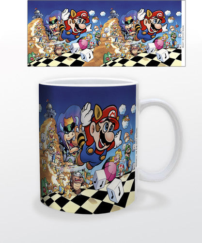 Super Mario Mario 3 11 Oz Mug - Super Mario Mario 3 11 Oz Mug - Novelties