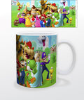 Super Mario Mushroom Kingdom 11 Oz Mug - Super Mario Mushroom Kingdom 11 Oz Mug - Novelties