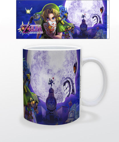 Zelda Majora's Mask Moon 11 Oz Mug - Zelda Majora's Mask Moon 11 Oz Mug - Novelties