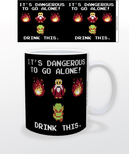 Zelda Drink This 11 Oz Mug - Zelda Drink This 11 Oz Mug - Novelties