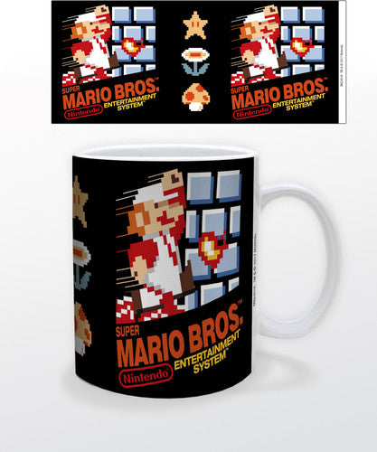 Super Mario Nes Cover 11 Oz Mug - Super Mario Nes Cover 11 Oz Mug - Novelties