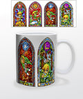 Zelda Stained Glass 11 Oz Mug - Zelda Stained Glass 11 Oz Mug - Novelties