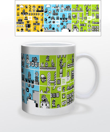 Super Mario Legacy 11 Oz Mug - Super Mario Legacy 11 Oz Mug - Novelties
