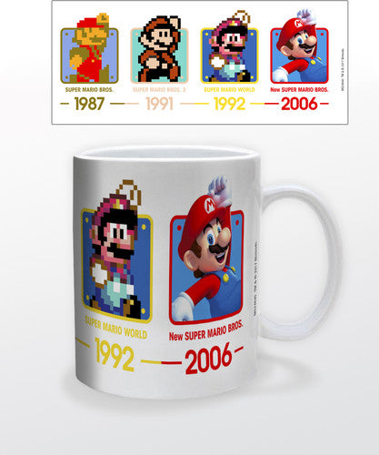 Super Mario Dates 11 Oz Mug - Super Mario Dates 11 Oz Mug - Novelties