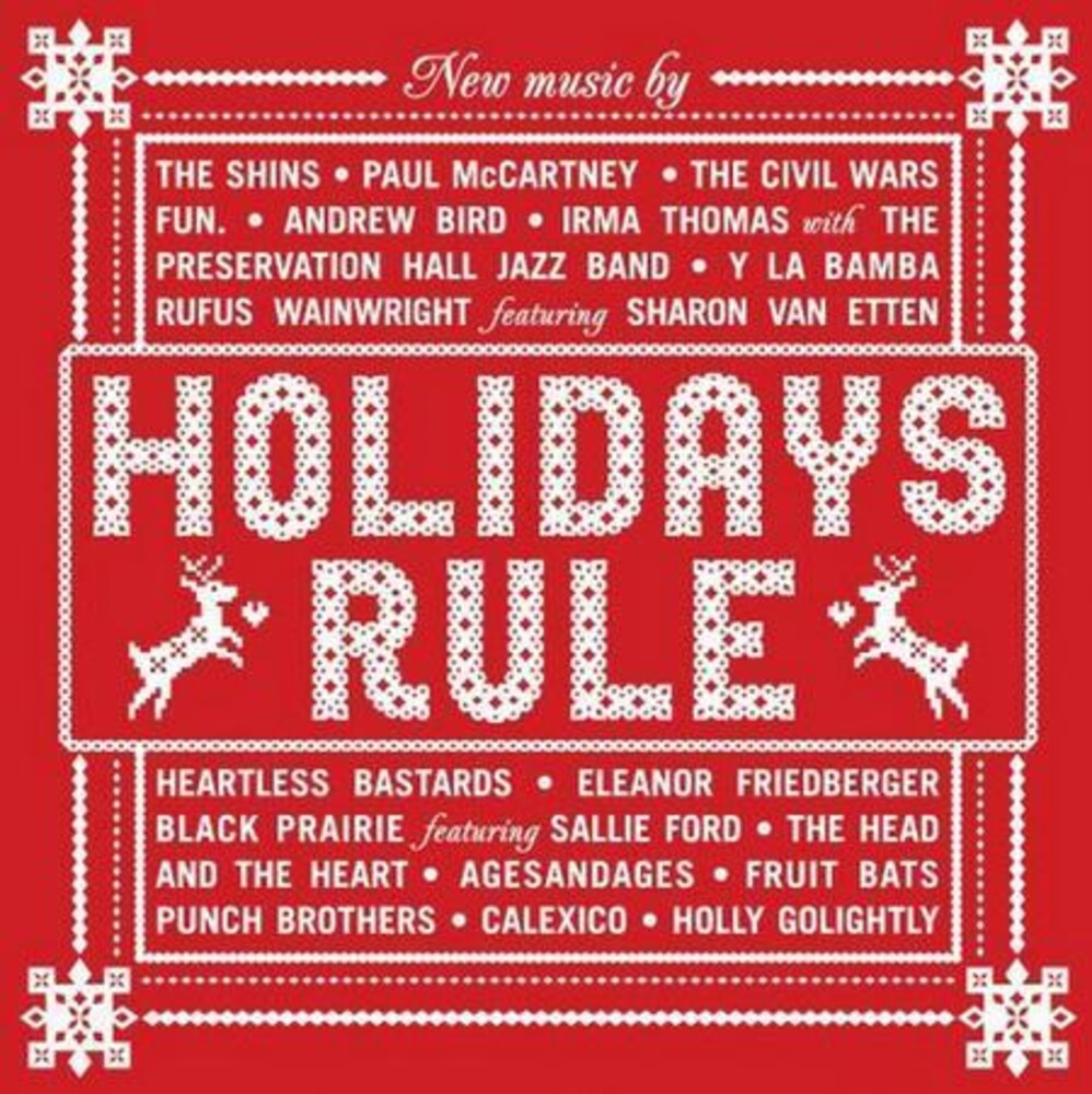 Holidays Rule [Translucent Red 2LP] Vinyl Record