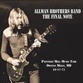 Allman Brothers Band - Final Note - Music CD