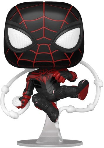 Funko Pop! Games: - Miles Morales Game- Pop! 9 - Collectibles