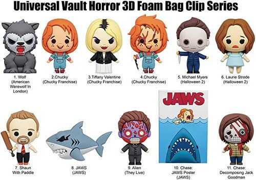 Universal Vault Horror - 3d Foam Bag Clip In Blind - Universal Vault Horror - 3d Foam Bag Clip In Blind - Collectibles