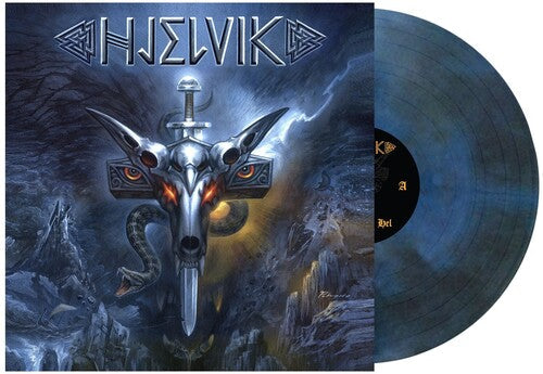 Hjelvik - Welcome to Hel (Dark Blue Swirl)