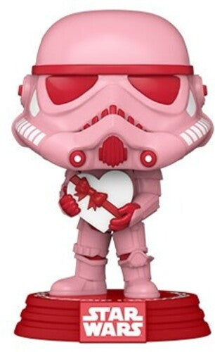 Funko Pop! Star Wars: - Valentines- Stormtrooper W/heart - Collectibles