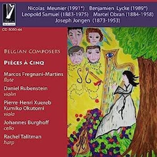 Talitman,rachel / Fregnani-martins / Rubenstein - Belgian Composers: Pieces A Cinq - Music CD