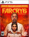 Ps5 Far Cry 6 Steelbook Gold Ed - Ps5 Far Cry 6 Steelbook Gold Ed - Video Game