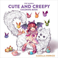 D'errico,camilla - Pop Manga Cute And Creepy Coloring Book - Books