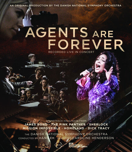 Danish National Symphony Orchestra / Hans Ek - Agents Are Forever - James Bond & Other Spy Films - Blu-ray