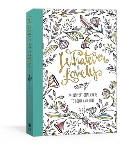 Ink & Willow - Whatever Is Lovely Postcard Book - Books