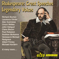 Great Shakespeare Speeches: Legendary Voices Music CD