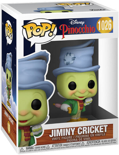 Funko Pop! Disney: - Pinocchio- Street Jiminy - Collectibles