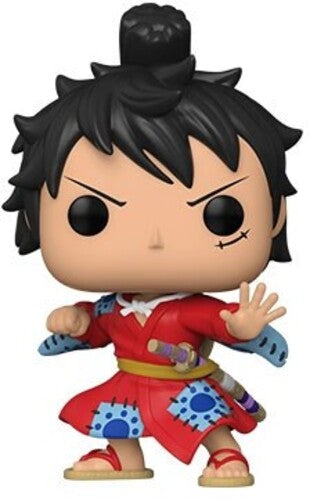 Pop Anime One Piece - Pop Anime One Piece Luffy In Kimono - Collectibles