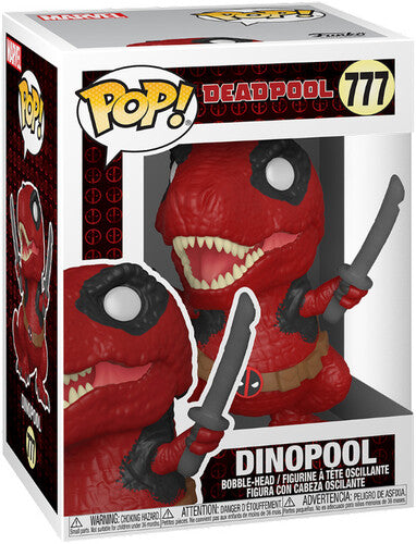 Funko Pop! Marvel: - Deadpool 30th- Dinopool - Collectibles