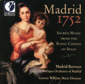 De Nebra / Courcelle / Madrid Barroco / Wilkins - Madrid 1752: Sacred Music From Royal Chapel Spain - Music CD
