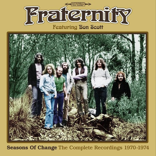 Fraternity - Seasons Of Change: Complete Recordings 1970-1974 - Music CD