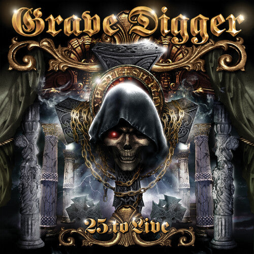 Grave Digger - 25 To Live - Music CD