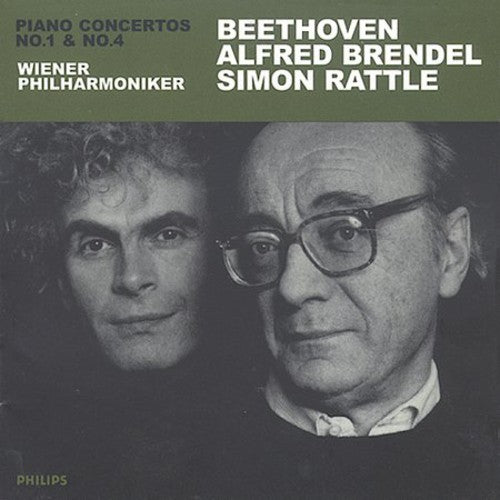 Beethoven / Brendel / Vpo / Brattle - Piano Concertos 1 & 4 - Music CD