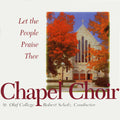 St Olaf Chapel Choir / Scholz - Let The People Praise Thee - Music CD
