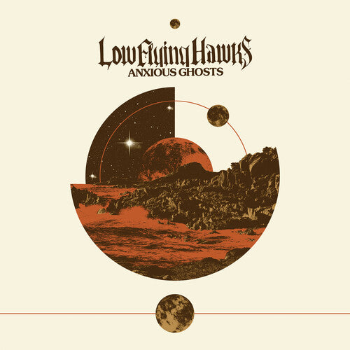 Lowflyinghawks - Anxious Ghosts (oxblood And Gold Tri-color) - Vinyl Record