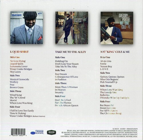 Gregory Porter - Gregory Porter "3 Original Albums"