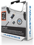 Bionik Bnk-9081 Ps5 Lynx Charge Cable 10ft Blk/wht - Bionik Bnk-9081 Ps5 Lynx Charge Cable 10ft Blk/wht - Game Accessories