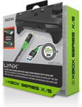 Bionik Bnk-9082 Xbsx Lynx Charge Cable 10ft Bk/grn - Bionik Bnk-9082 Xbsx Lynx Charge Cable 10ft Bk/grn - Game Accessories