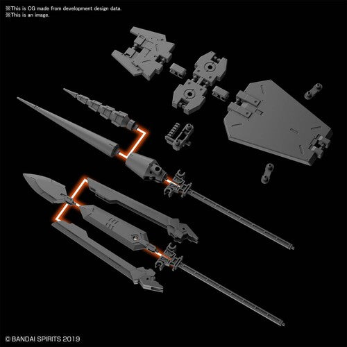 Bandai Hobby - 30 Minute Missions - #09 1/144 Option Parts Set 3 - Collectibles