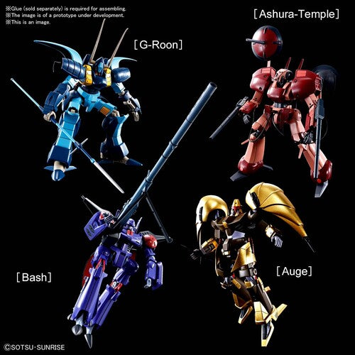 Bandai Hobby - L-gaim - 1/144 A-class Heavy Metal Set, Bandai - Collectibles