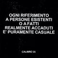 Calibro 35 - Any Resemblance To Real Persons Or Actual Facts Is - Vinyl Record