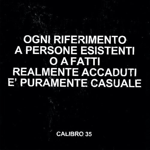 Calibro 35 - Any Resemblance To Real Persons Or Actual Facts Is - Vinyl Record