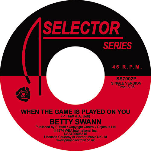 Bettye Swann - When The Game Is Played On You - Vinyl Record
