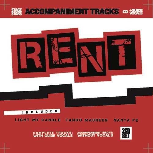 Broadway Accompanyment Music - Rent - Music CD
