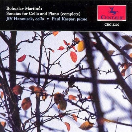Martinu / Bohuslav - Sonata 1 For Cello & Piano - Music CD