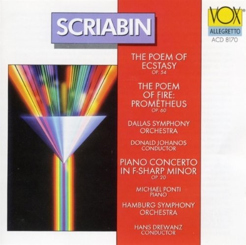 Scriabin - Symphonies 4 & 5 - Music CD
