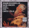 Rosenmuller / Cantus Colln - Sacri Concerti - Music CD