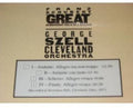Schubert / Szell / Cleveland Orch - Sym No 9 Great - Music CD