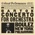 Bartok / New York Philharmonic / Boulez - Cto For Orch - Music CD