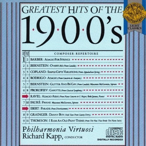 Bernsetien,leonard / Philharmonia Virtuosi / Kapp - Greatest Hits Of 1900s - Music CD