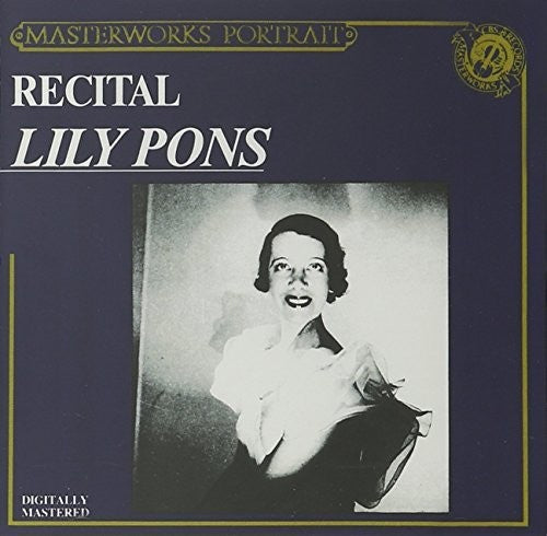 Pons,lily - Lily Pons Recital - Music CD