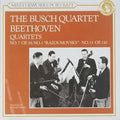 Beethoven / Busch / Busch String Quartet - Quartets No 7,no 1 - Music CD