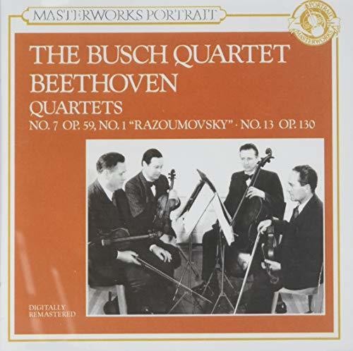 Beethoven / Busch / Busch String Quartet - Quartets No 7,no 1 - Music CD