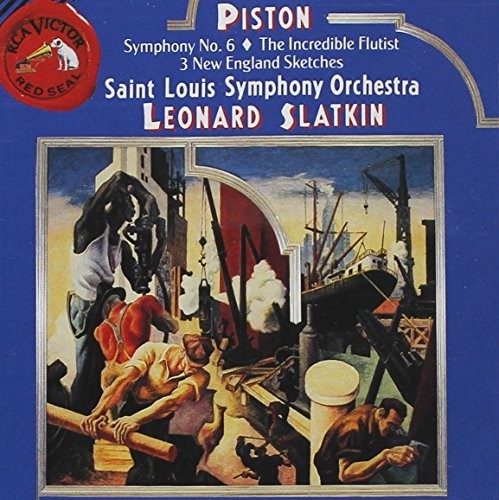 Piston / St Louis Sym Orch / Slatkin - Sym No 6 - Music CD