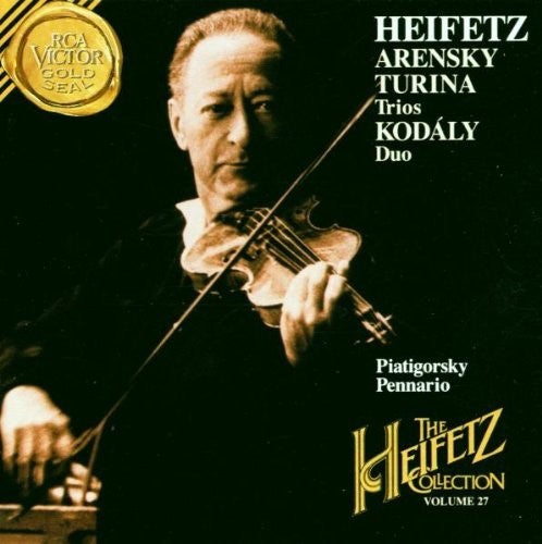 Arensky / Kodaly / Piatigorsky - Heifetz Collection 27 - Music CD